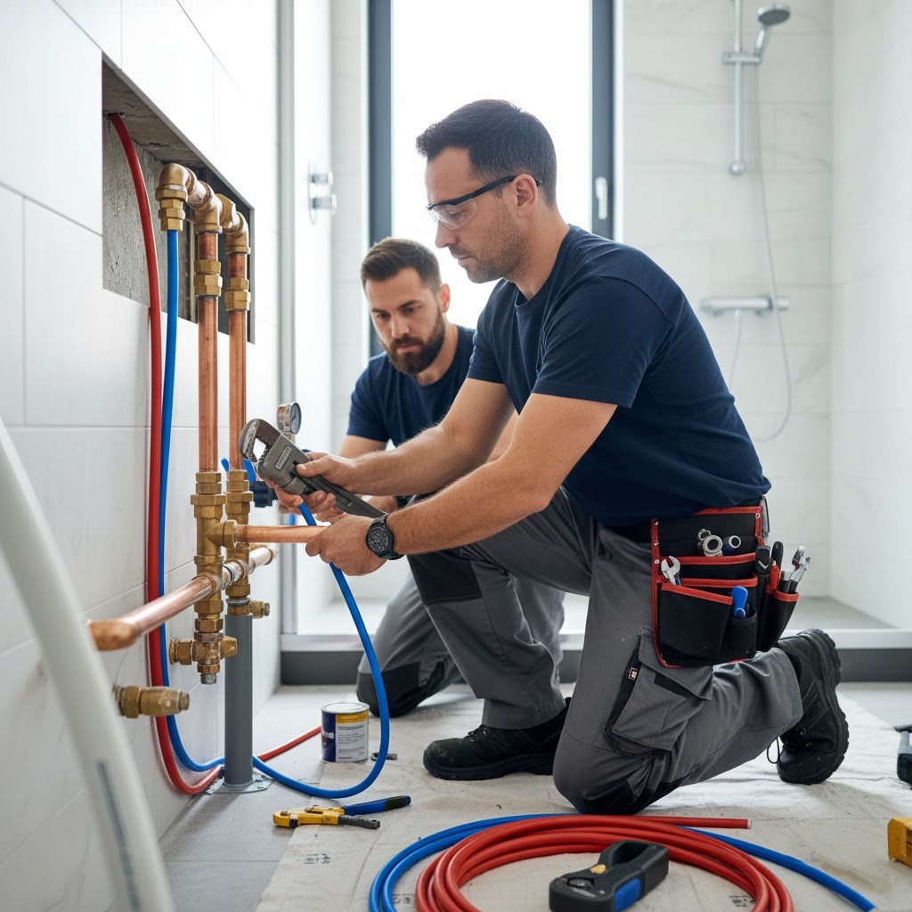 Trabajos de plomería